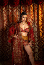 Load image into Gallery viewer, Fire Love Hoodie Kimono
