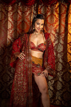 Load image into Gallery viewer, Fire Love Hoodie Kimono
