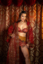 Load image into Gallery viewer, Fire Love Hoodie Kimono
