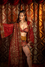 Load image into Gallery viewer, Fire Love Hoodie Kimono
