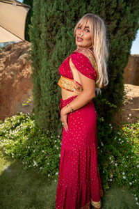 passionfruit princess sharara pants set