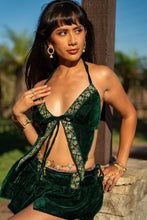 Load image into Gallery viewer, Emerald Flowers Pixie Set

