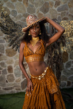 Load image into Gallery viewer, Golden Rubies Magic Cowboy Hat
