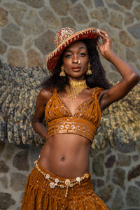 Golden Rubies Magic Cowboy Hat