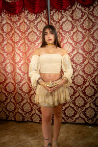 Zahara Desert Micro Mini Skirt Set