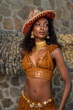 Load image into Gallery viewer, Golden Rubies Magic Cowboy Hat
