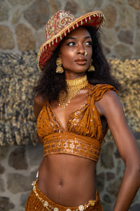 Golden Rubies Magic Cowboy Hat