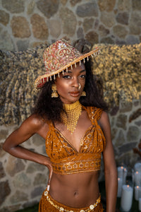 Golden Rubies Magic Cowboy Hat
