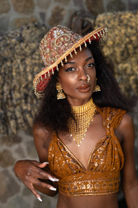 Golden Rubies Magic Cowboy Hat
