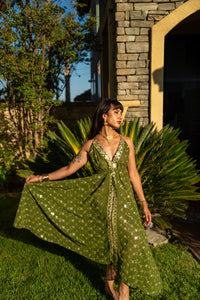 Golden Olive Magic Dress