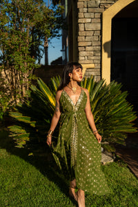 Golden Olive Magic Dress