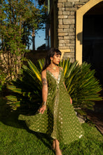 Load image into Gallery viewer, Golden Olive Magic Dress
