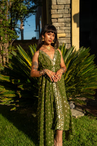 Golden Olive Magic Dress