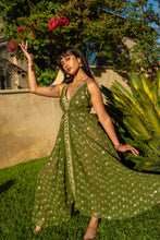 Load image into Gallery viewer, Golden Olive Magic Dress
