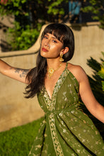 Load image into Gallery viewer, Golden Olive Magic Dress
