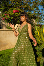 Load image into Gallery viewer, Golden Olive Magic Dress
