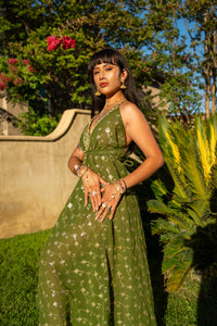 Golden Olive Magic Dress