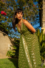Load image into Gallery viewer, Golden Olive Magic Dress
