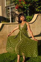 Load image into Gallery viewer, Golden Olive Magic Dress
