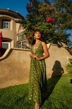 Load image into Gallery viewer, Golden Olive Magic Dress
