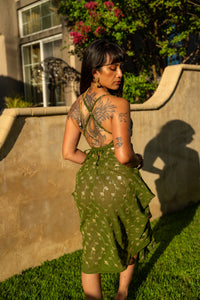 Golden Olive Magic Dress
