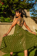 Load image into Gallery viewer, Golden Olive Magic Dress
