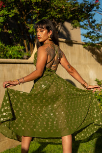 Golden Olive Magic Dress