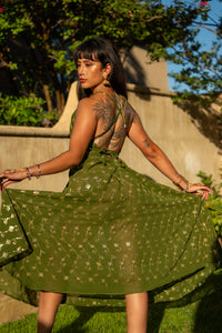 Golden Olive Magic Dress