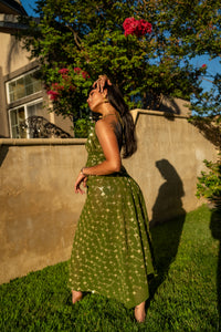 Golden Olive Magic Dress