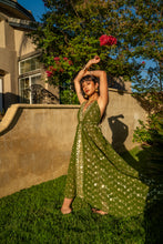 Load image into Gallery viewer, Golden Olive Magic Dress
