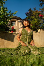 Load image into Gallery viewer, Golden Olive Magic Dress
