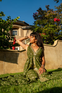 Golden Olive Magic Dress