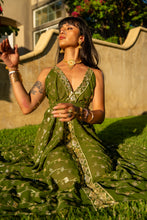 Load image into Gallery viewer, Golden Olive Magic Dress
