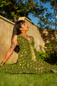Golden Olive Magic Dress