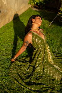 Golden Olive Magic Dress
