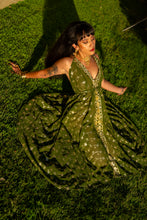 Load image into Gallery viewer, Golden Olive Magic Dress
