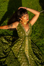 Load image into Gallery viewer, Golden Olive Magic Dress
