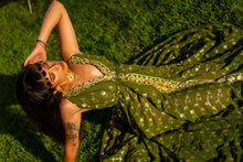 Load image into Gallery viewer, Golden Olive Magic Dress
