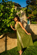 Load image into Gallery viewer, Golden Olive Magic Dress

