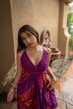 Load image into Gallery viewer, Purple Fire Magic Dress
