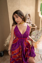 Load image into Gallery viewer, Purple Fire Magic Dress
