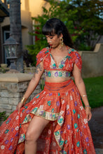 Load image into Gallery viewer, Saffron Rose Bollywood Set
