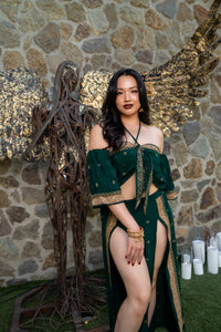 Emerald Elegance Goddess Set