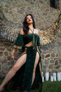 Emerald Elegance Goddess Set