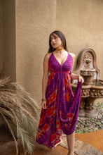 Load image into Gallery viewer, Purple Fire Magic Dress
