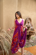 Load image into Gallery viewer, Purple Fire Magic Dress
