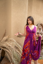 Load image into Gallery viewer, Purple Fire Magic Dress
