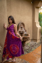 Load image into Gallery viewer, Purple Fire Magic Dress
