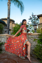 Load image into Gallery viewer, Saffron Rose Bollywood Set

