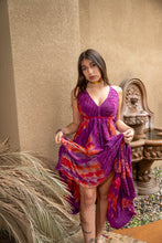 Load image into Gallery viewer, Purple Fire Magic Dress
